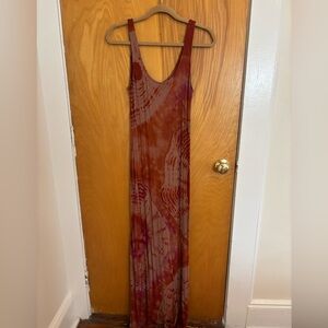 Karma Vibrant Tie-Dye Dress